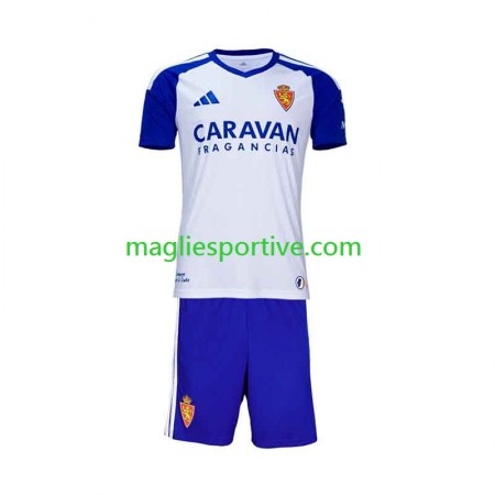 Completo Calcio Real Zaragoza Bambino Divisa Prima 2026-2027 Completo Calcio Real Zaragoza Bambino Divisa Prima 2026-2027